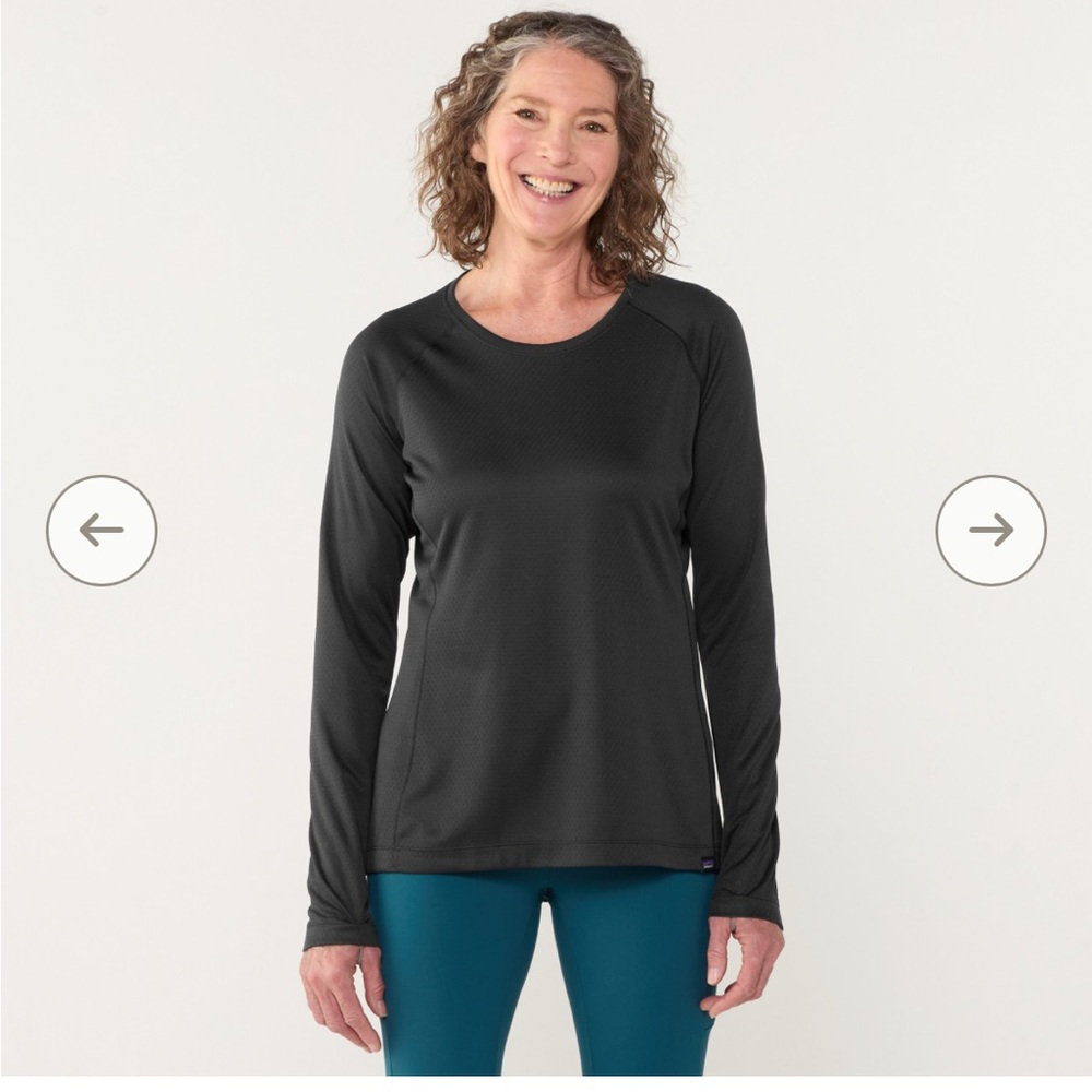 Patagonia Capilene Midweight Crew Base‎ Layer Top Size Medium